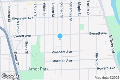 Map image of the property - 1830 Orchard St