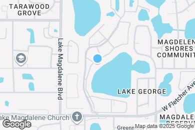 Map image of the property - Park at Lake Magdalene Apartments and Townhomes