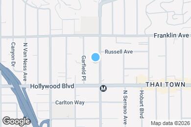 Map image of the property - 1755 1/2 N Western Ave
