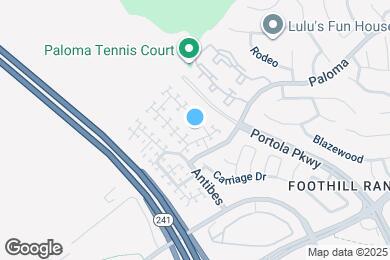 Map image of the property - 109 Santa Barbara Ct
