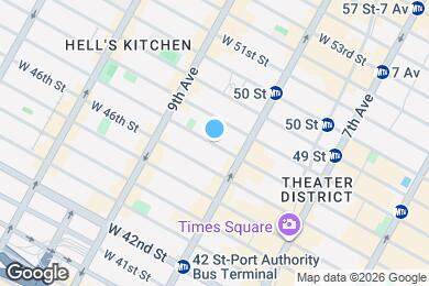 Map image of the property - Room in Shared 4 bed/1 bath home in Hell's Kitchen