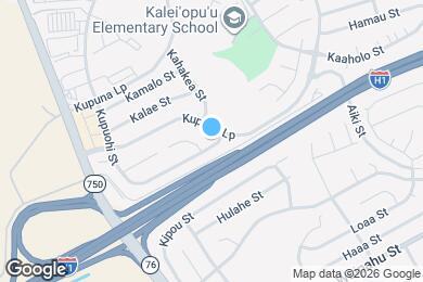 Map image of the property - 94-826 Kupuohi St