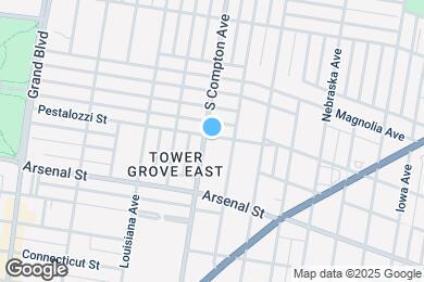 Map image of the property - 2900 S Compton Ave