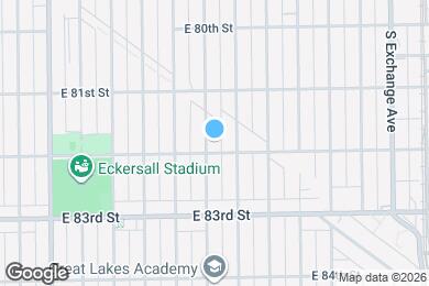 Map image of the property - 8153 S Saginaw Ave