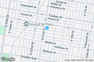 Map image of the property - 2050 Pierce St