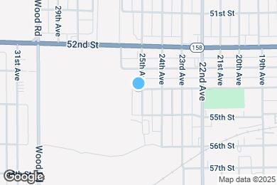 Map image of the property - 5402 25th Ave