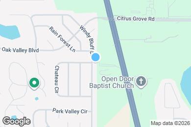 Map image of the property - 1131 Windy Bluff Dr