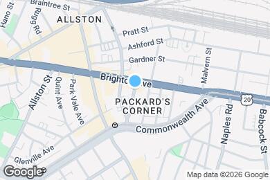 Map image of the property - 18 Reedsdale St