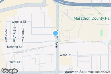 Map image of the property - 1701 W Porter St