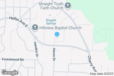 Map image of the property - 1613 Mann Dr