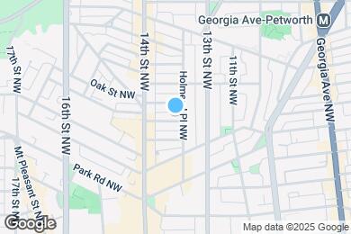 Map image of the property - 1343 Meridian Pl NW