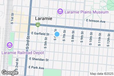 Map image of the property - 407 B South 6th Street