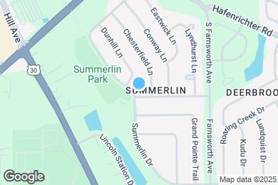 Map image of the property - 2130 Summerlin Dr