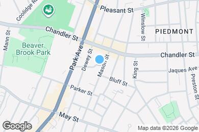 Map image of the property - 17 Winfield St