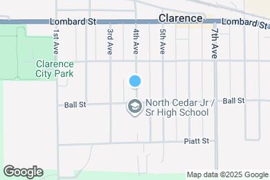 Map image of the property - 414 4th Ave