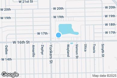 Map image of the property - 2500 W 16th St