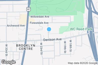 Map image of the property - 2124 Fern Ct