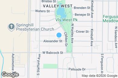 Map image of the property - 4451 Alexander St