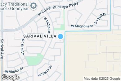 Map image of the property - 15932 W Winslow Ave
