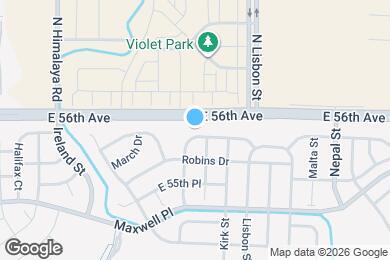 Map image of the property - 20621 Randolph Pl