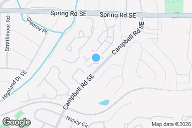 Map image of the property - 1702 Country Park Dr