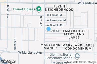 Map image of the property - 5037 W Krall St