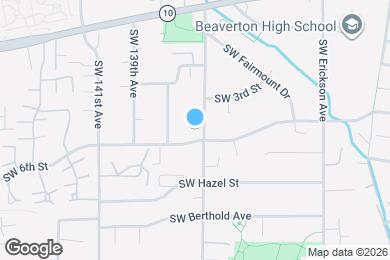 Map image of the property - 5055 SW Menlo Dr