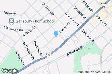 Map image of the property - 709 S Church St