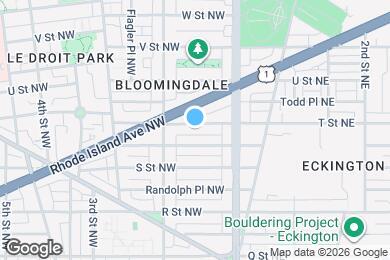 Map image of the property - 52 T St NW