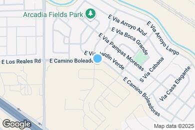Map image of the property - 6509 E Paseo Alga