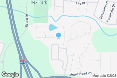 Map image of the property - 3563 Creekview Dr