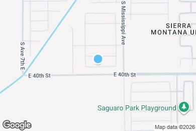 Map image of the property - 7322 E 39th Pl