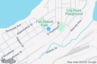 Map image of the property - 703 E Poythress St