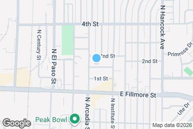 Map image of the property - 906 1/2 Carlisle Street