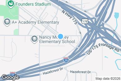 Map image of the property - 1256 Mosely Cir