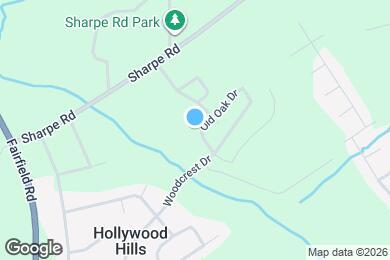 Map image of the property - 912 Old Oak Dr
