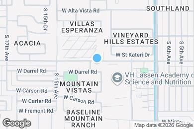 Map image of the property - 1119 W Vineyard Rd