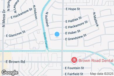 Map image of the property - 744 E Grandview St