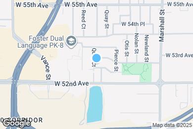 Map image of the property - 6933 W 52nd Pl