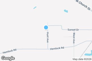 Map image of the property - 8600 Hunt Ave