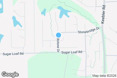 Map image of the property - 2616 Fieldstone Dr