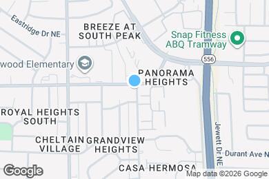 Map image of the property - 13016 Constitution Ave NE