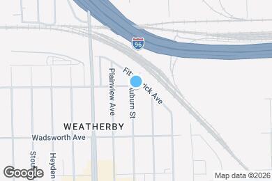 Map image of the property - 12144 Auburn St