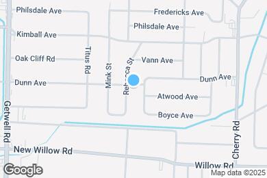 Map image of the property - 4161 Dunn Ave