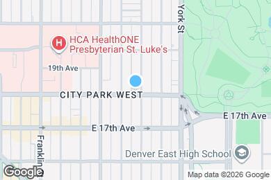 Map image of the property - 2035 E 18th Ave