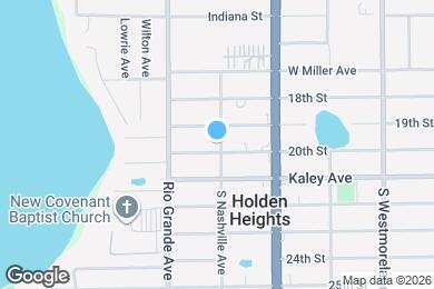 Map image of the property - 1501 20th St