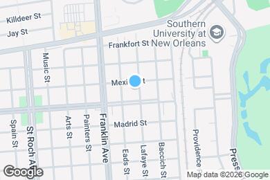 Map image of the property - 6226 Lafaye St