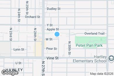 Map image of the property - 1001 N 29th St