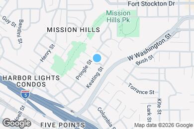 Map image of the property - 1771 Torrance St