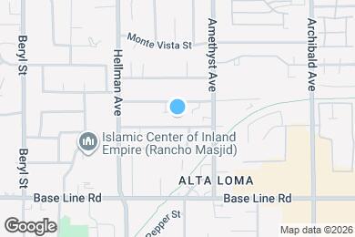 Map image of the property - 9430 Lomita Dr